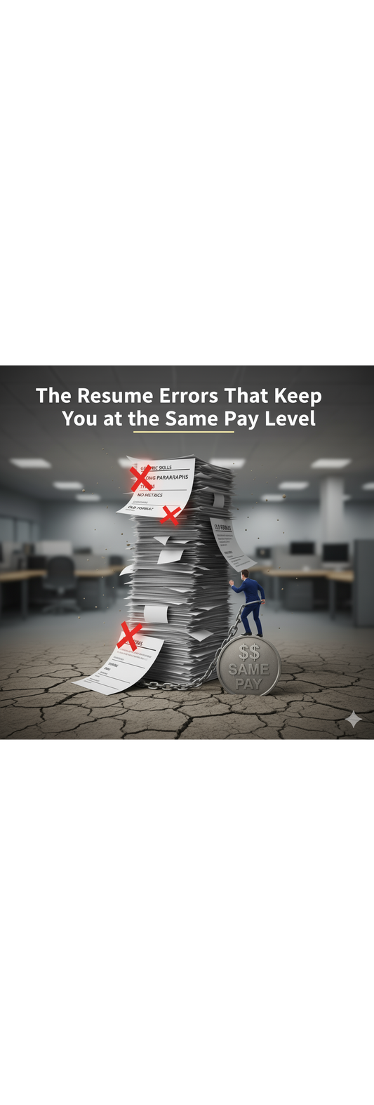 The Resume Mistakes That Keep You at the Same Pay Level