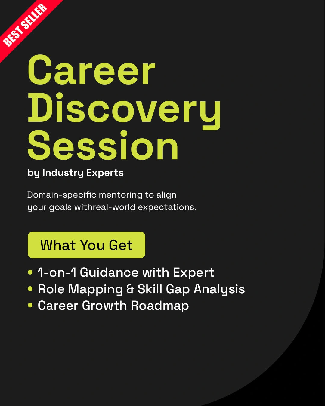 Career Discovery Session by experts. Explore career paths and find relevant job opportunities. Get guidance now.