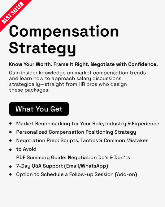 Compensation Strategy for job opportunities. Know your worth and negotiate with confidence for better offers.