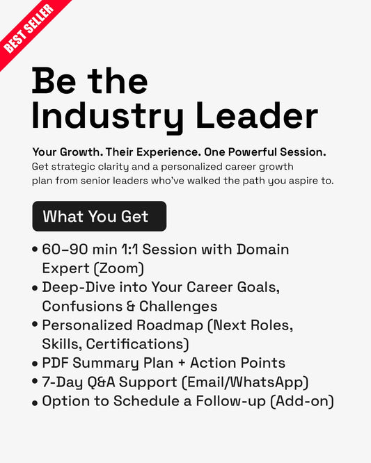 Be the Industry Leader. Expert guidance for career growth and new job opportunities. 