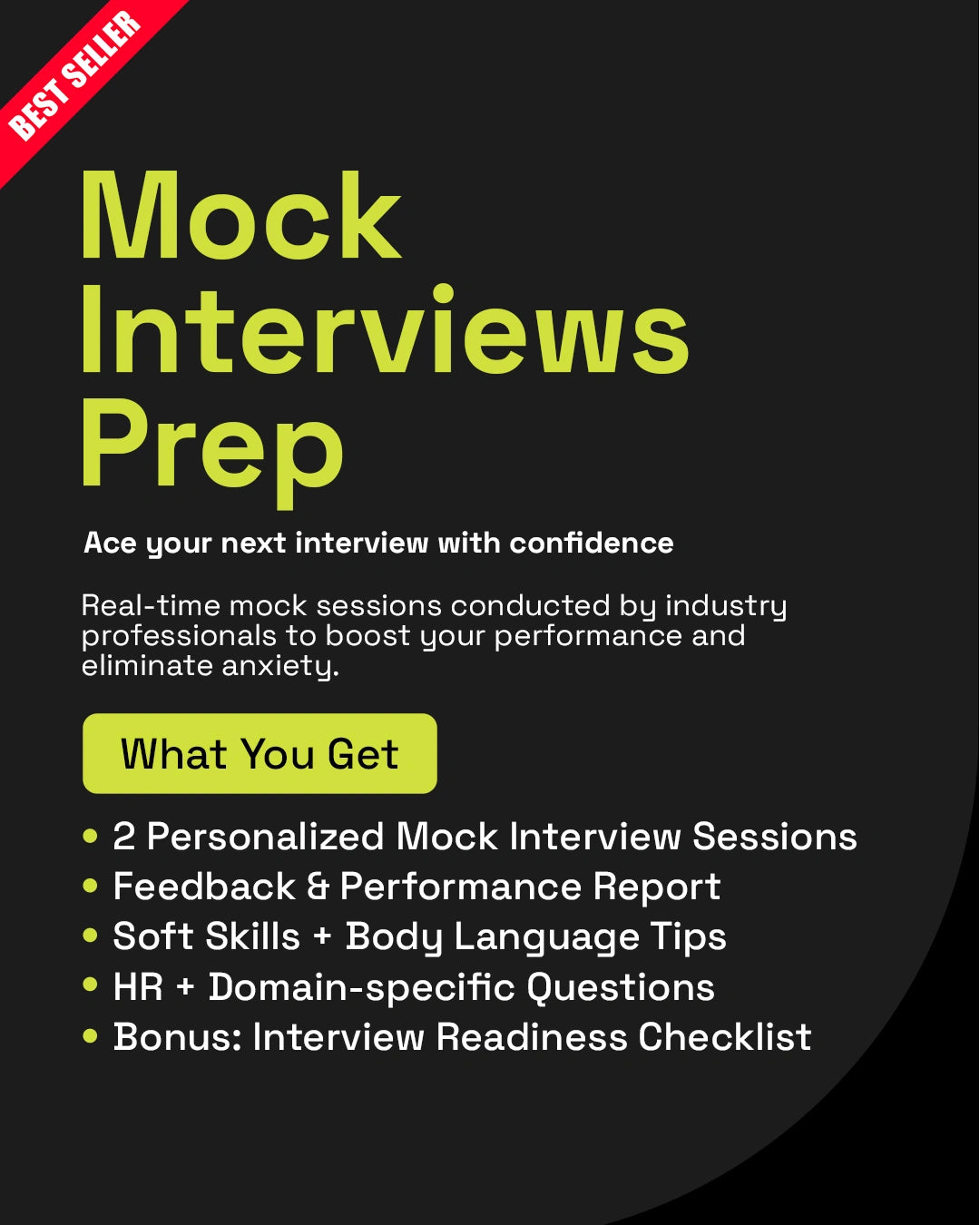 Mock Interviews Prep for job opportunities. Practice and improve your interview skills to ace your next job vacancy.