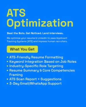 ATS optimization