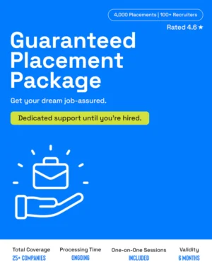 Guaranteed Placement Package